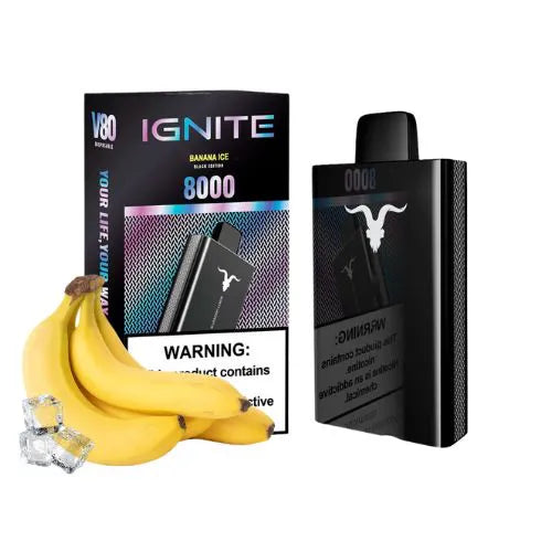 IGNITE V80 8000 PUFFS BANANA ICE