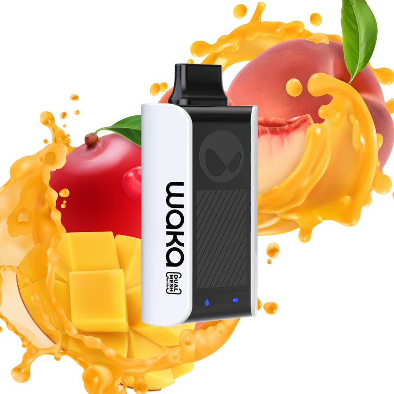 WAKA 18.000 PUFFS MANGO PEACH