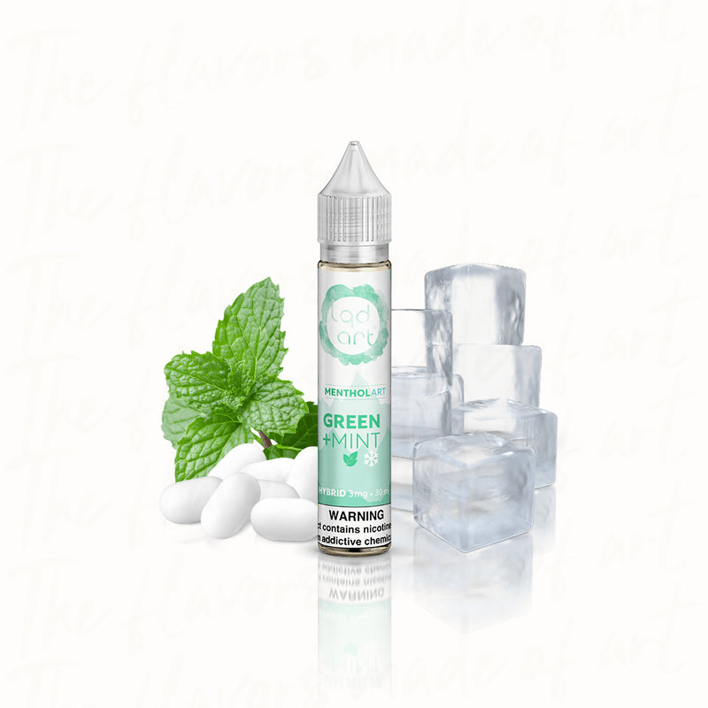 LQD ART FREEBASE SABOR: BLACK MINT MENTHOL