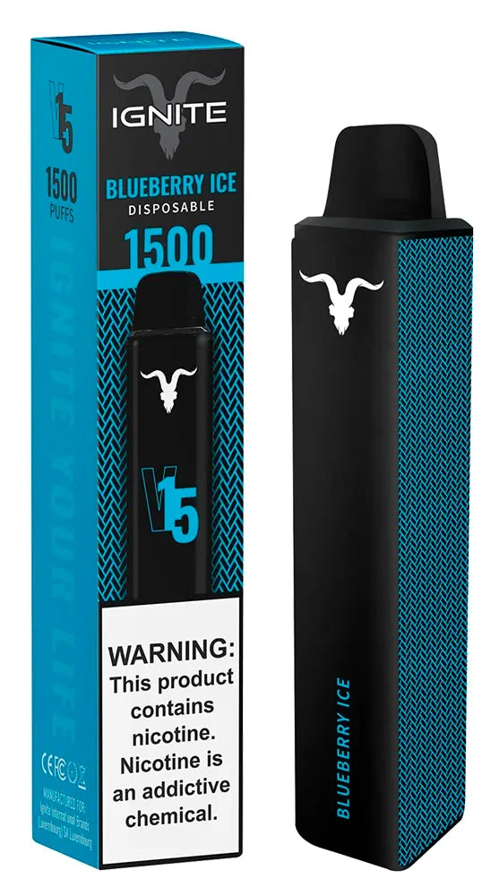 IGNITE V15 1.500 PUFFS BLUEBERRY ICE