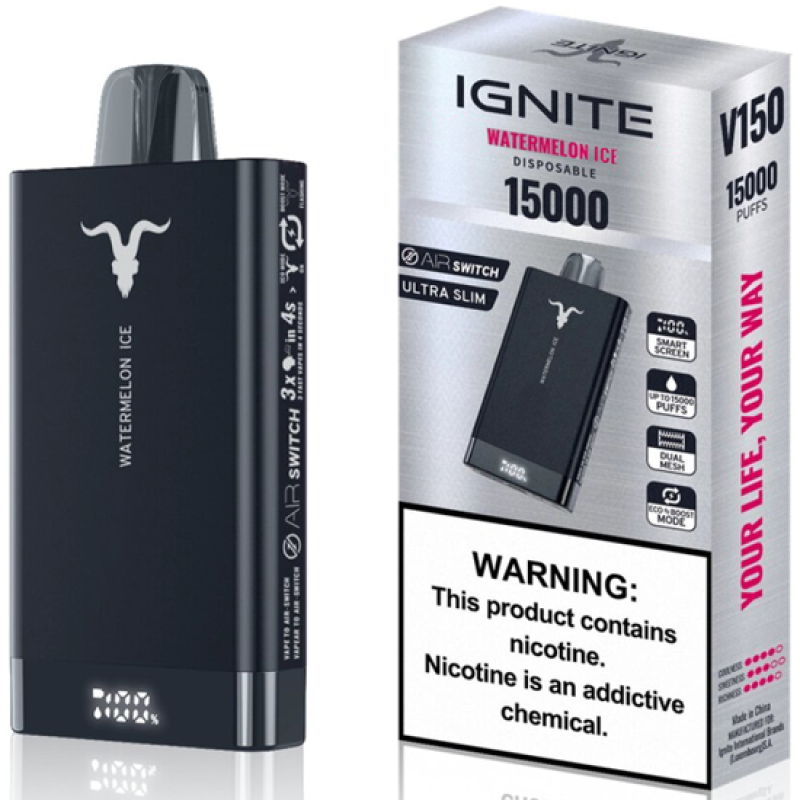 IGNITE V150 15.000 PUFFS WATERMELON ICE