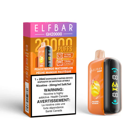 ELFBAR GH 23.000 PUFFS PEACH MANGO WATERMELON