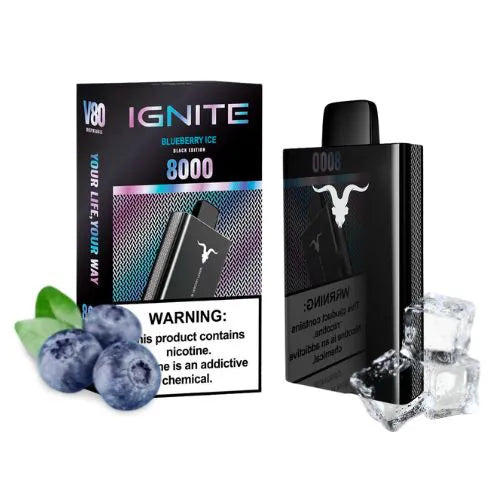 IGNITE V80 8000 PUFFS BLUEBERRY ICE